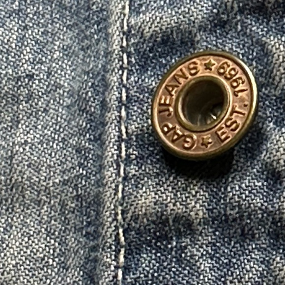 Amazing custom Beaded & embroidered Boho denim jacket Size Medium - Picture 7 of 8